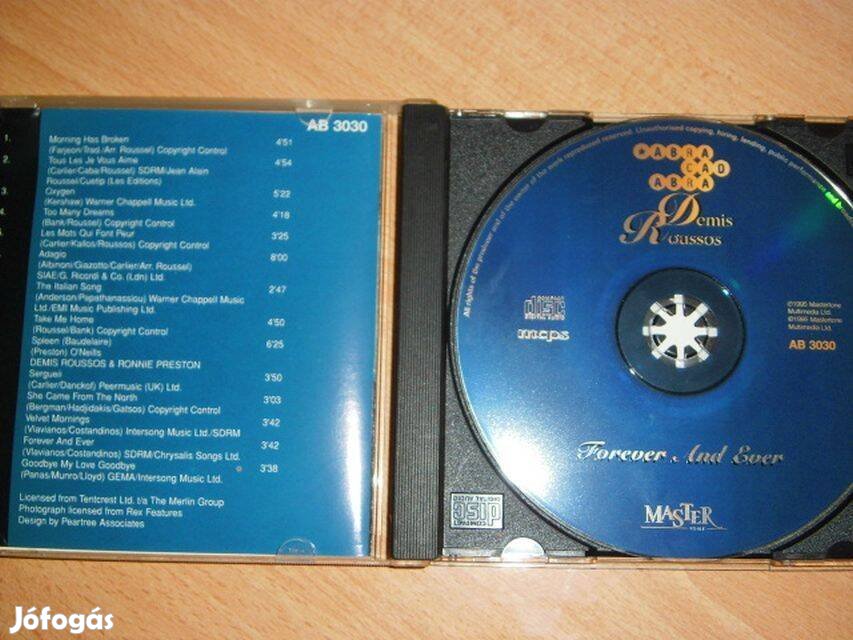 Demis Roussos: Forever And Ever - CD eladó!