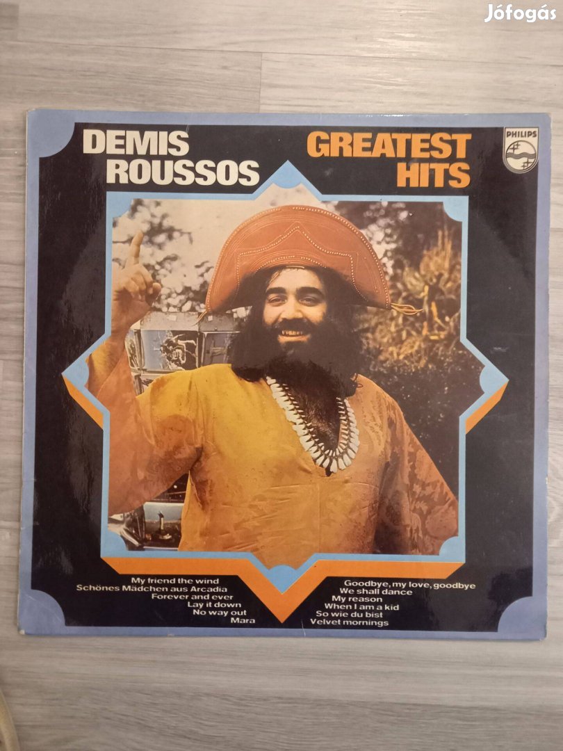 Demis Roussos bakelit lemez