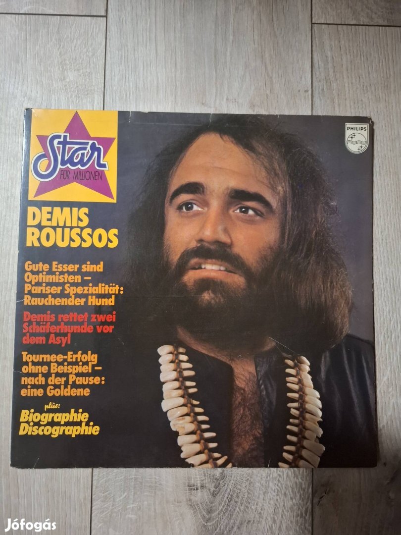 Demis Roussos bakelit lemez