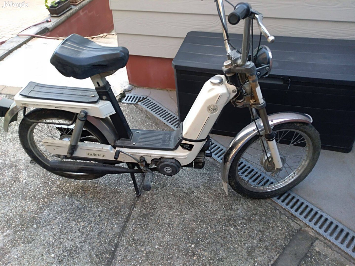 Demm quick2 retro motorkerékpár, segédmotor