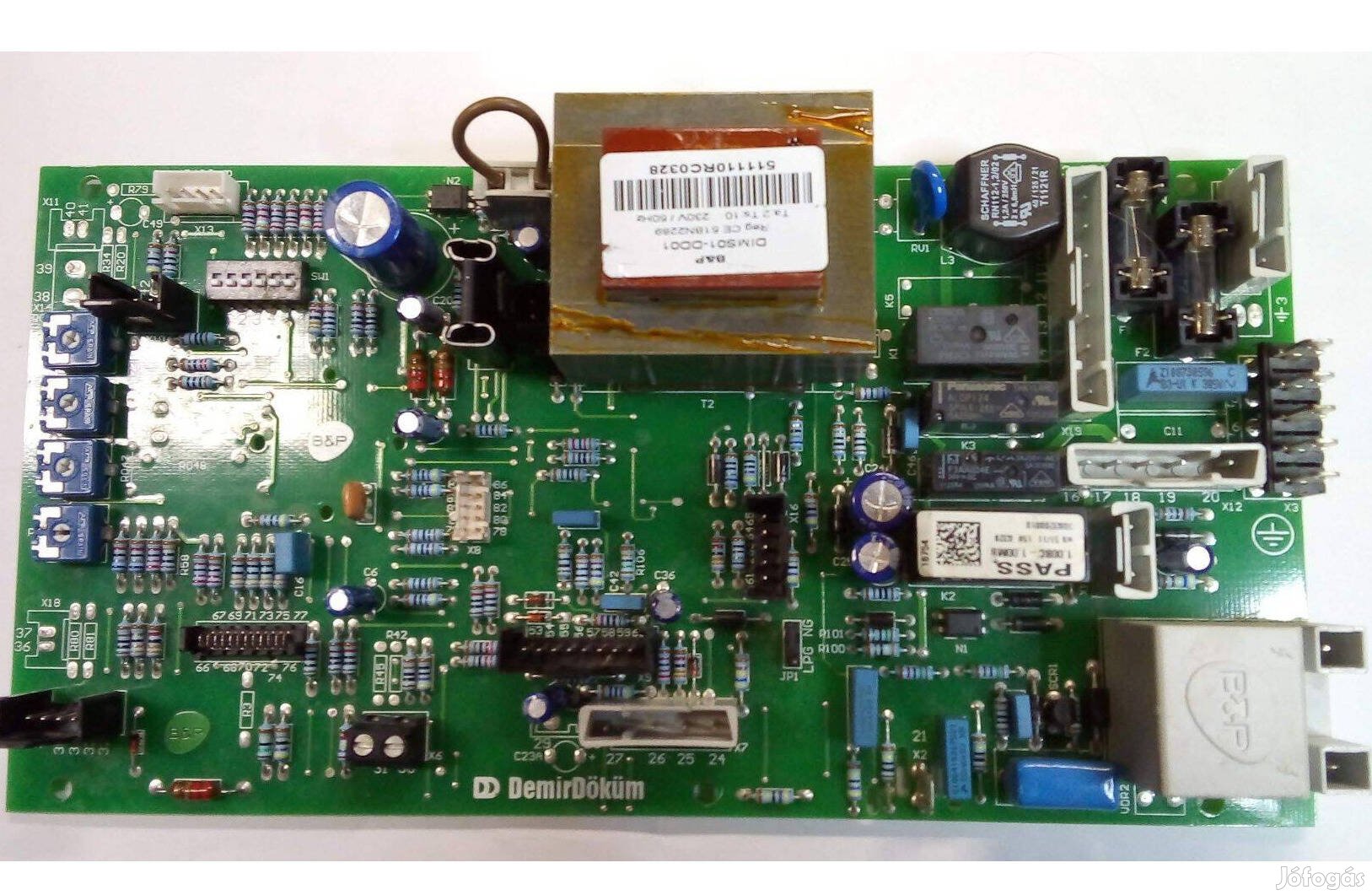 Demrad gázkazán vezérlő panel eladó és javítás