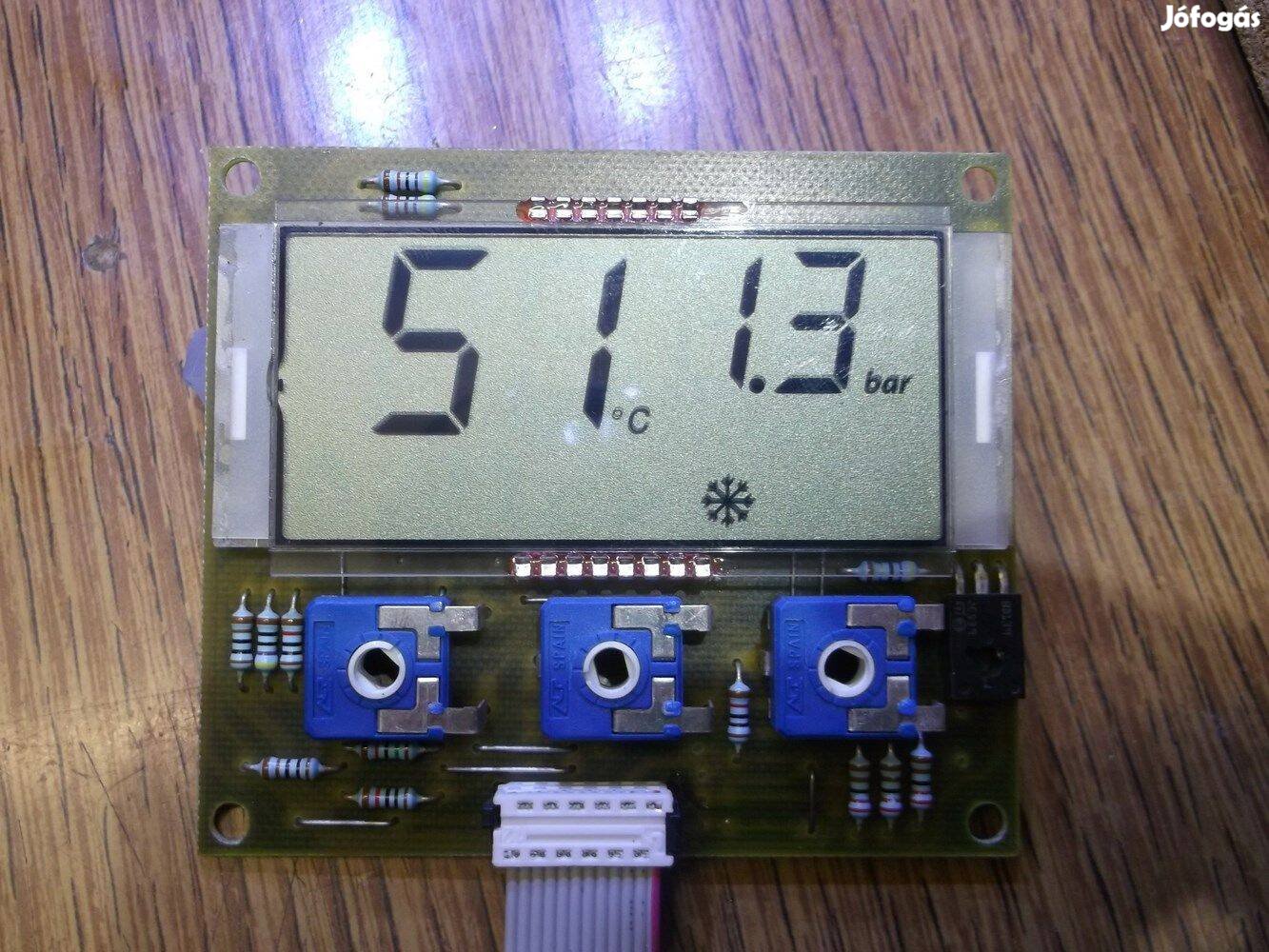 Demrad solaris gázkazán lcd kijelző