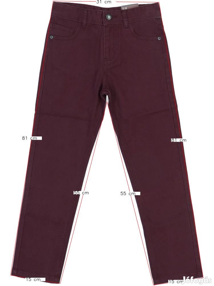 Denim Co. Új (címkés) Fiú Melegítőnadrág (Méret: 134)