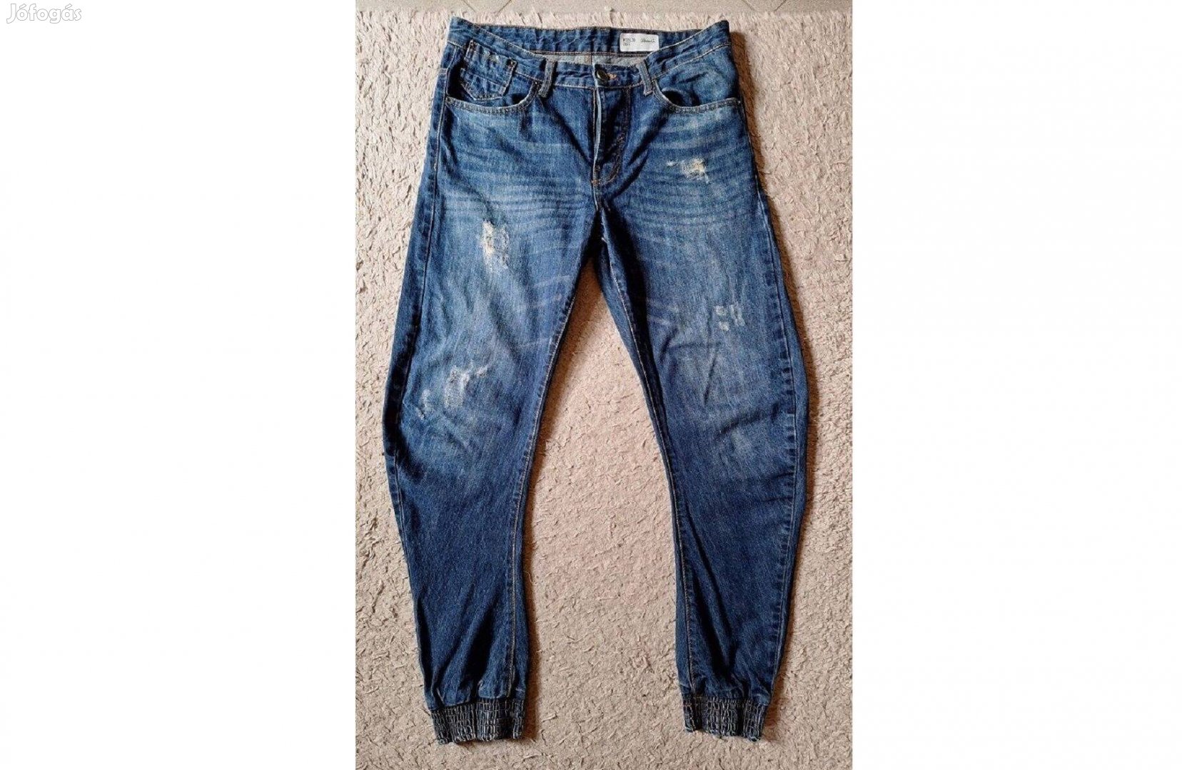 Denim Co férfi,kék, gombos farmer.W32 L30 méretben,kitűnő állapotban