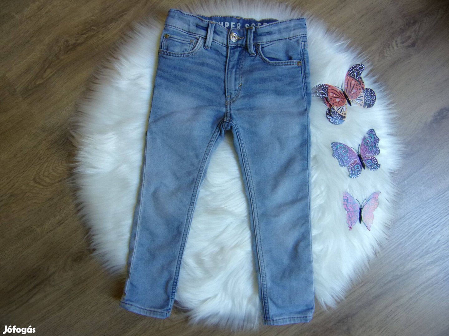 Denim Skinny Fit farmernadrág 3-4 éveseknek