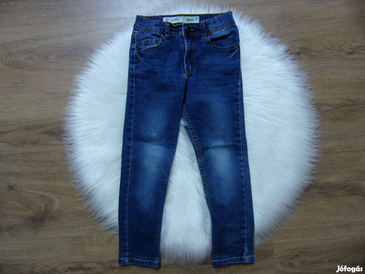 Denim Skinny farmernadrág 5-6 éveseknek