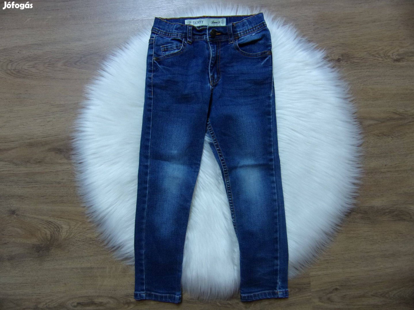 Denim Skinny farmernadrág 5-6 éveseknek!