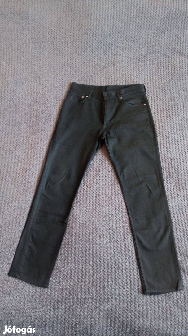 Denim fekete farmernadrág