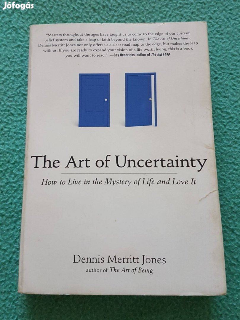 Dennis Merritt Jones: The Art of Uncertainty könyv (angol)