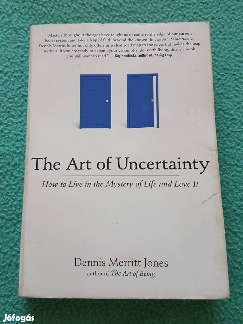 Dennis Merritt Jones - The Art of Uncertainty könyv (angol nyelvű)