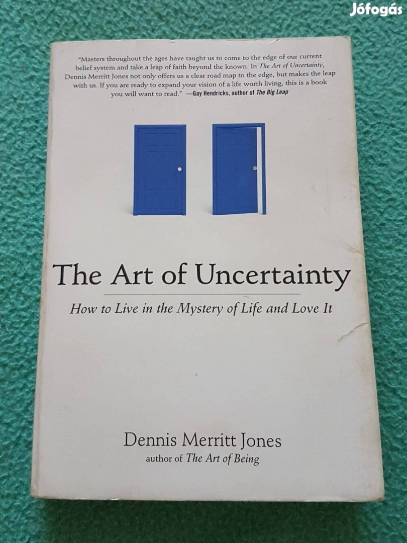 Dennis Merritt Jones - The Art of Uncertainty könyv (angol nyelvű)