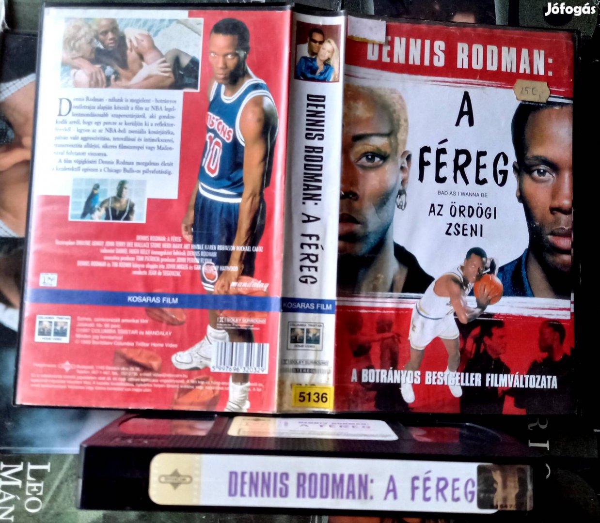 Dennis Rodman: A féreg/színrelép - akció vhs