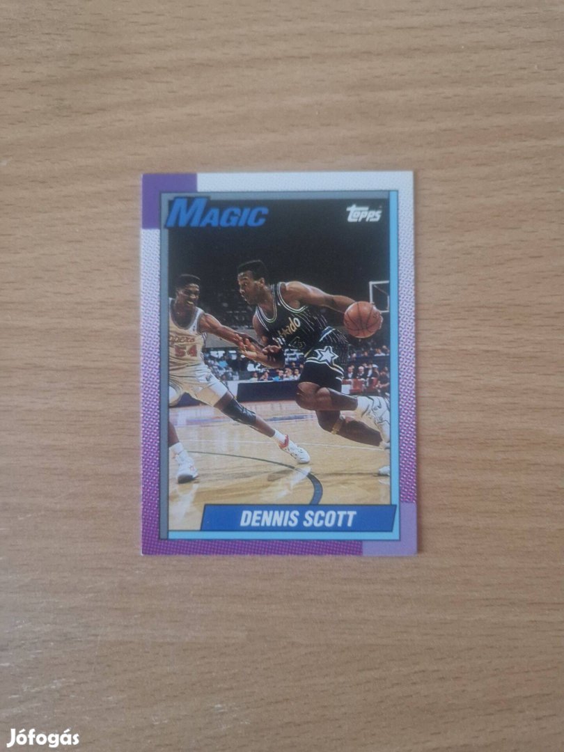 Dennis Scott Topps Archives 1992-93 Rookie 138 kosaras