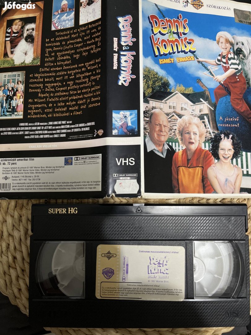 Dennis a komisz ismét pimasz vhs