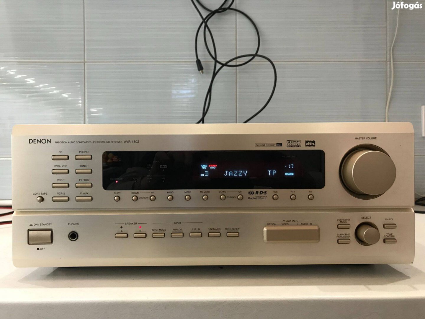 Denon 5.1-es AVR-1802-es rádióerősítő Phono bemenettel