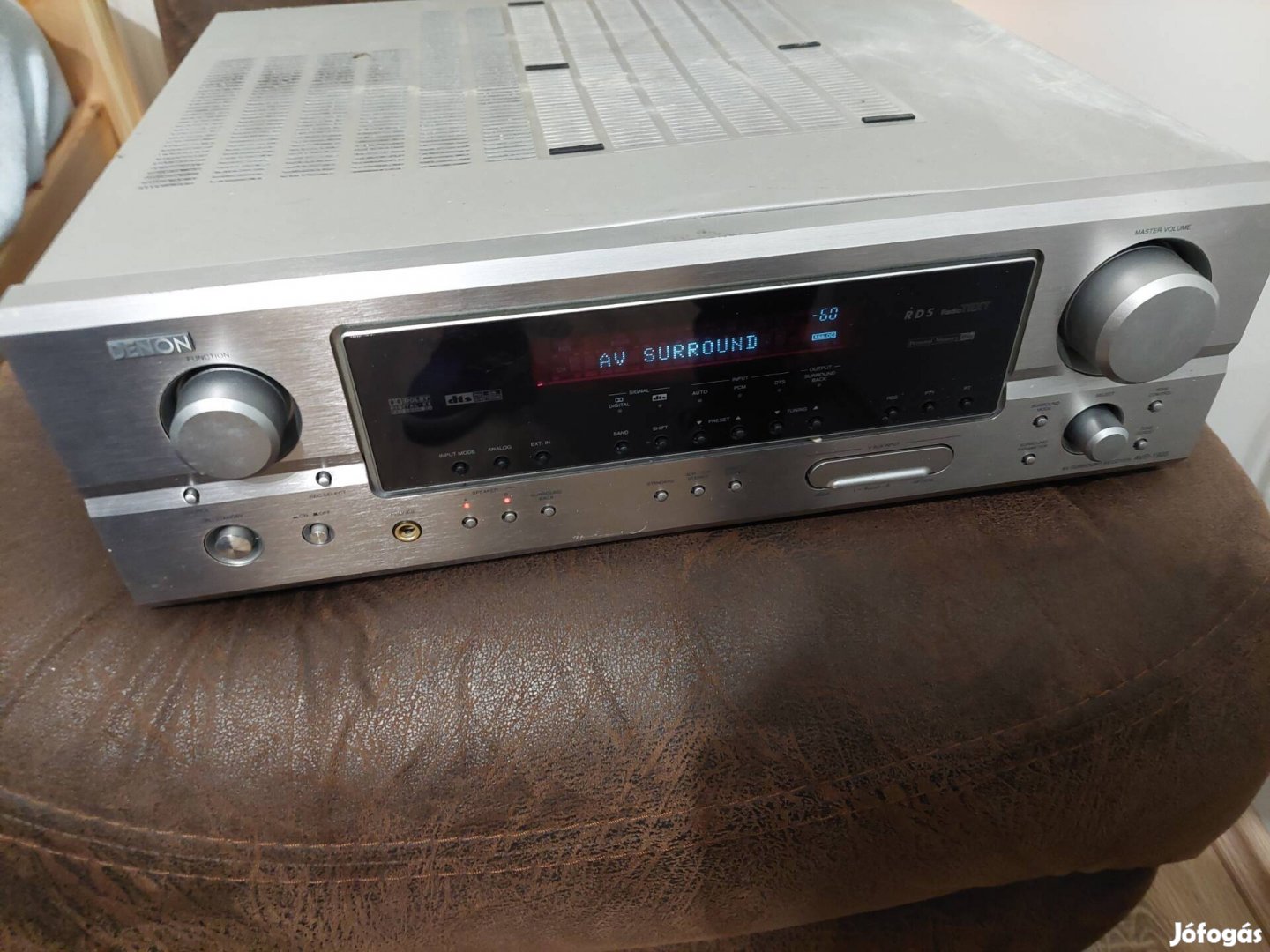 Denon AVR1905 full fémelőlapos erősítő 7.1 hibás