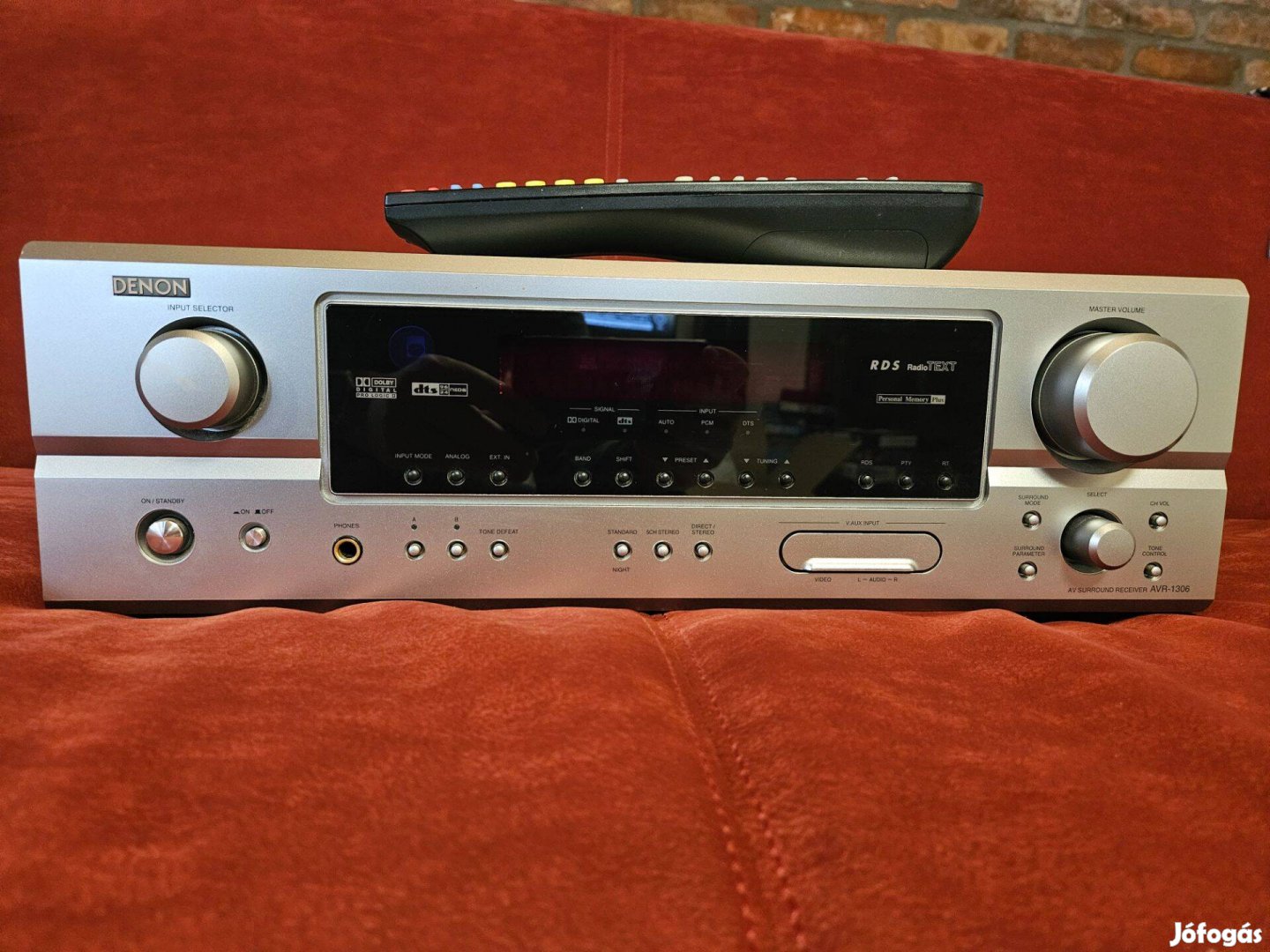 Denon AVR-1306 5.1-es rádiós házimozi erősítő