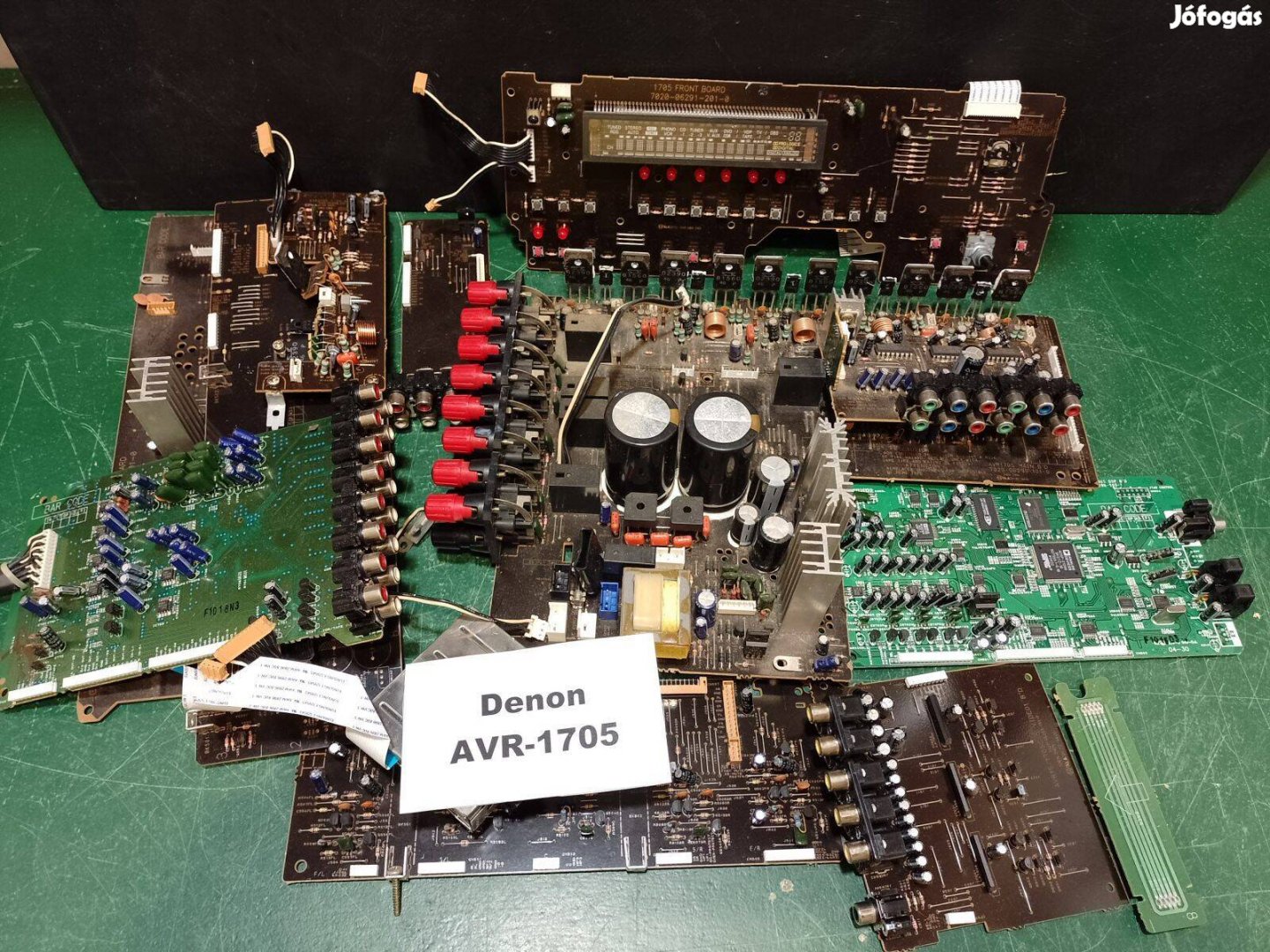 Denon AVR-1705 erősítő komplett belső elektronika / receiver alkatrész