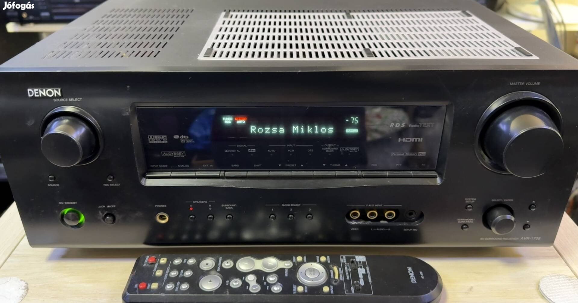 Denon AVR-1708 HDMI házimozi erősítő