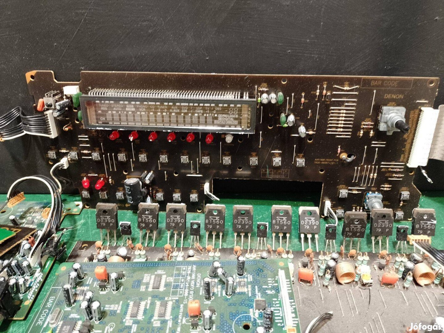 Denon AVR-1908 erősítő komplett belső elektronika / receiver alkatrész