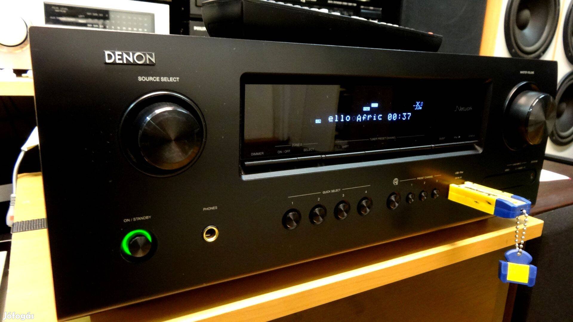 Denon AVR-1912 7.1 Házimozi erősítő USB HDMI DLNA 3D