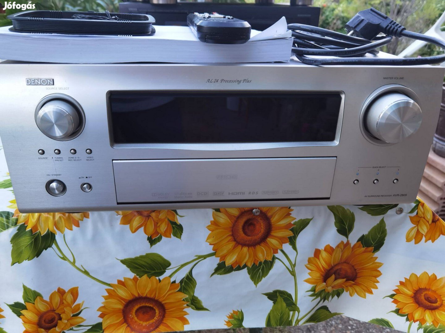 Denon AVR-2809 Hifi minöségü Házimozi Erösitö