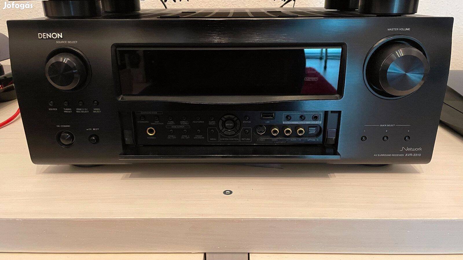 Denon AVR-3310 valamikori csúcsmodel!!! (7x160W ,HDMI,AL24 Processing