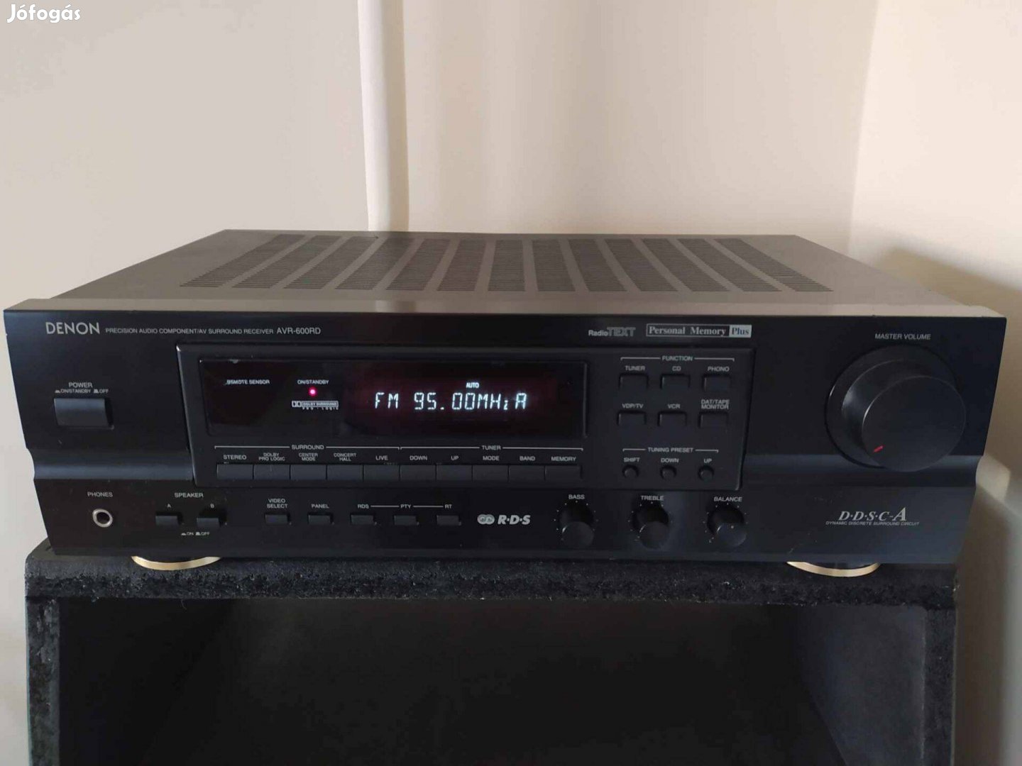 Denon AVR-600RD sztereo/5.1/tuner erősítő