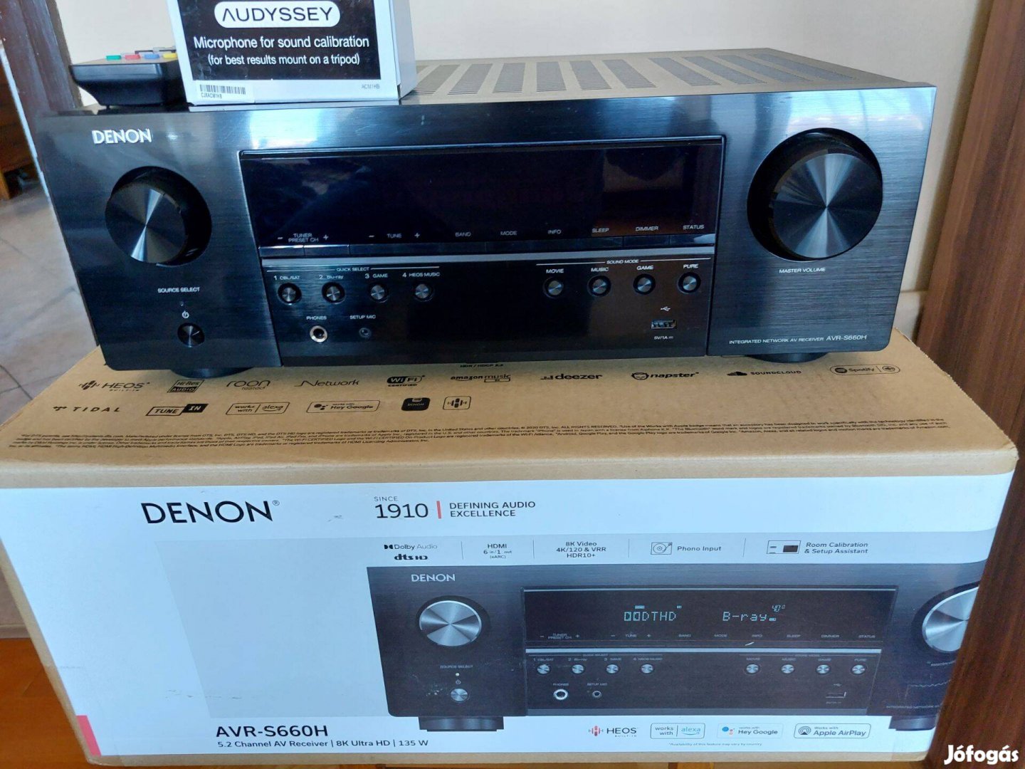 Denon AVR-S670H 5.2 rádió-erősítő (receiver) eladó