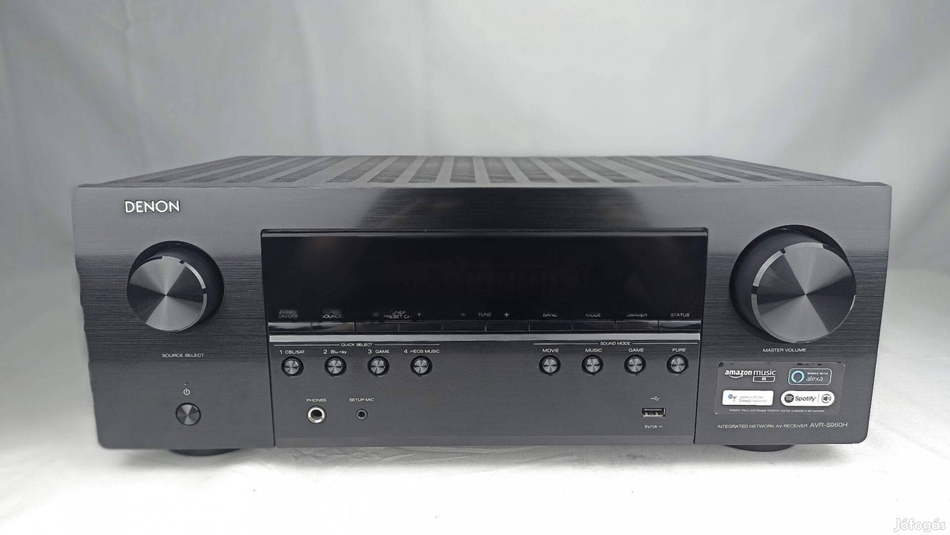 Denon AVR-S960H (7.2) 8K, Atmos, HDR10+, earc, Wifi Garanciás!