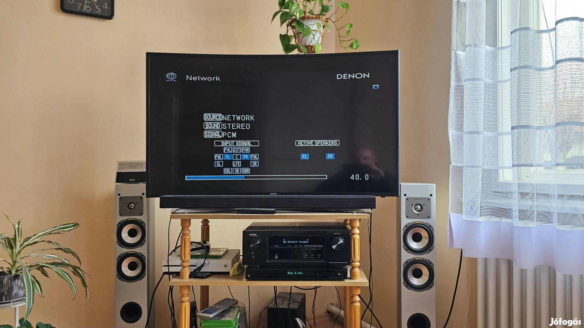 Denon AVR X1000 Internet Lejátszós RDS Text USB