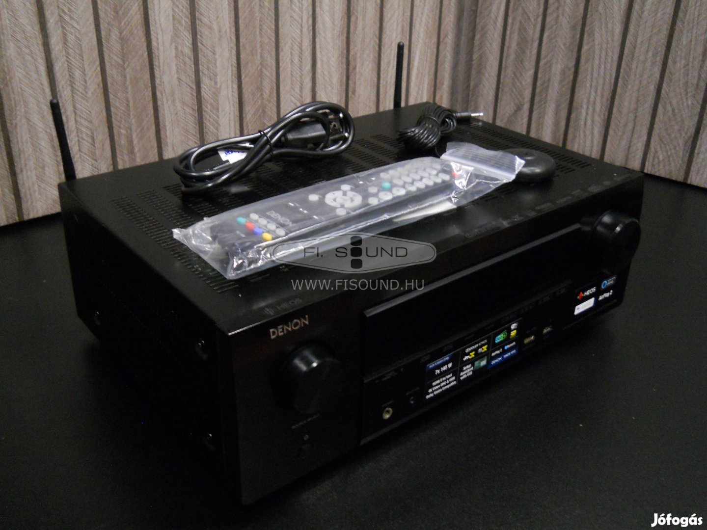 Denon AVR-X1600HDAB ,7x145W,4-16ohm,7.2-s rádiós házimozi erősítő