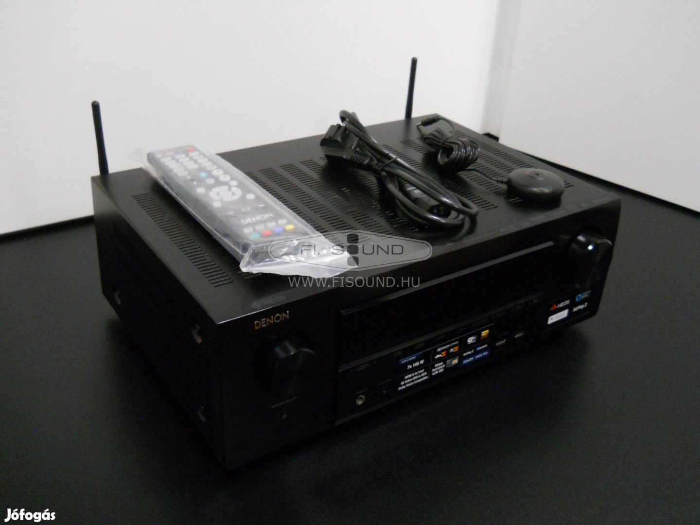 Denon AVR-X1600H ,7x145W,4-16ohm,7.2-s rádiós házimozi erősítő