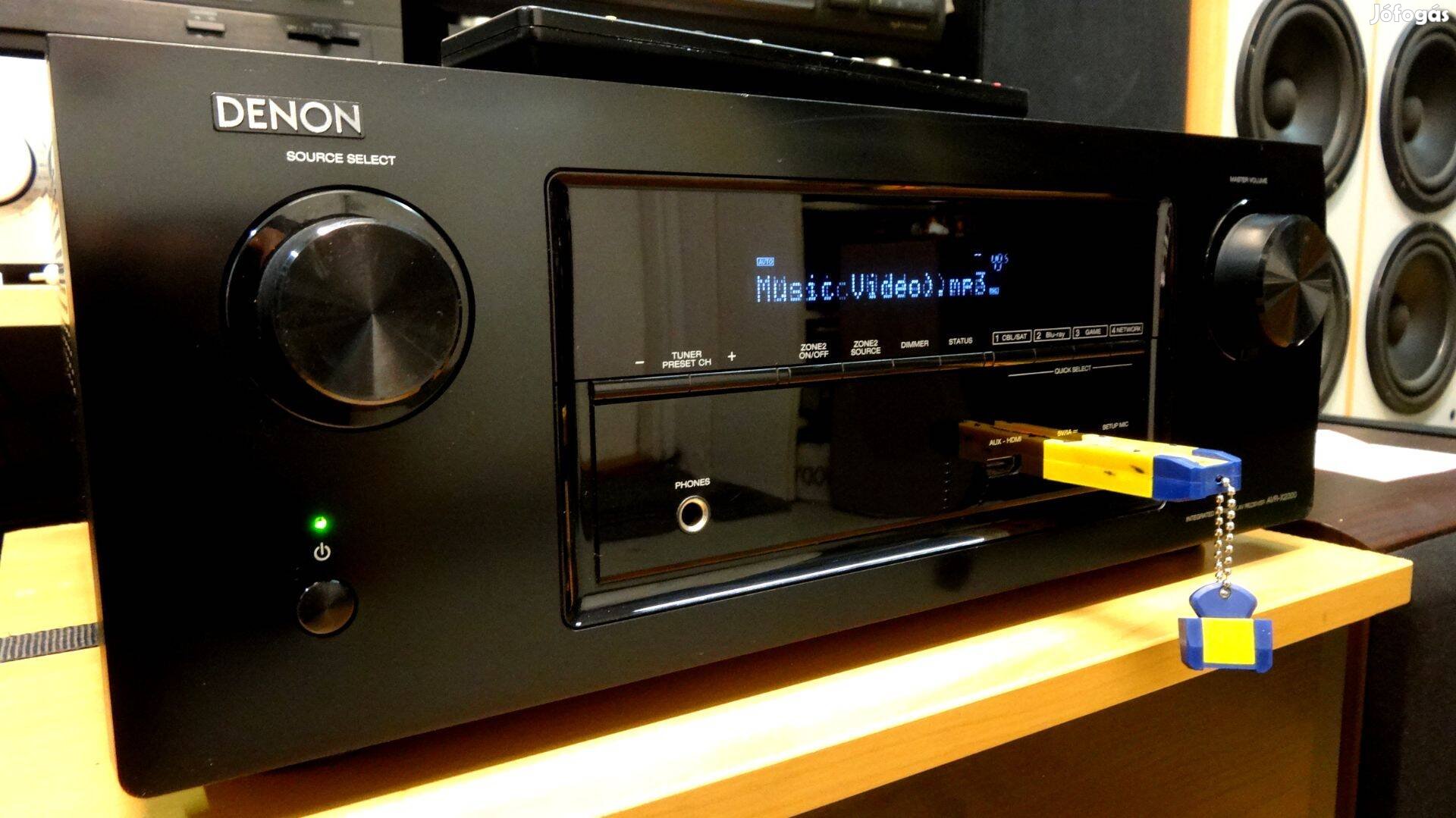 Denon AVR-X2000 7.1 4K Házimozi erősítő ARC USB DLNA