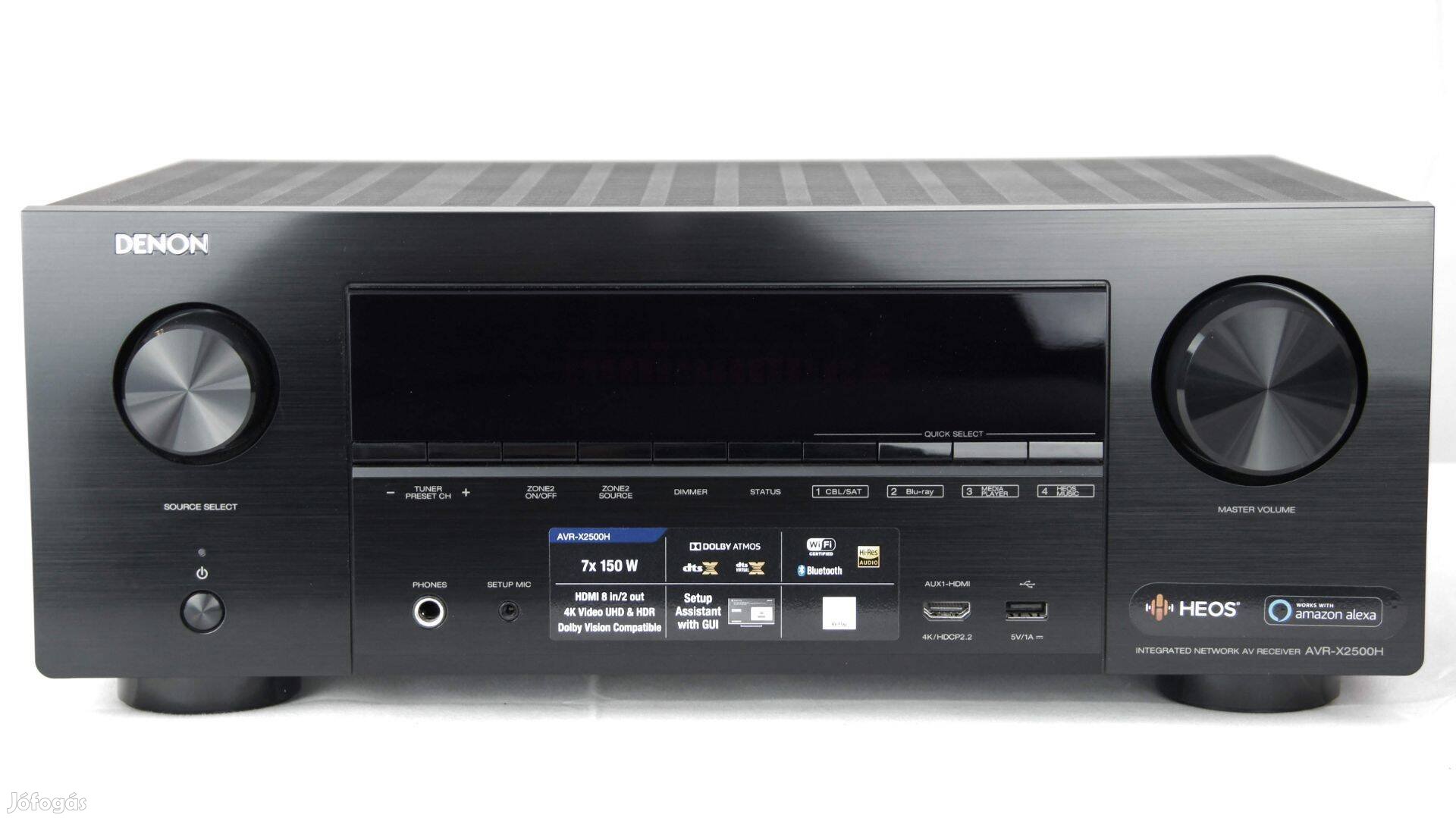 Denon AVR-X2500H (7.2), 4K, Atmos, HDR10, Phono, Wifi