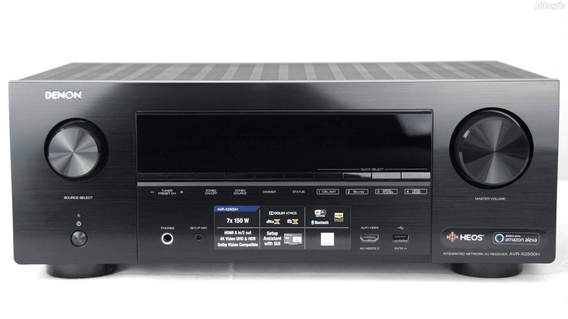 Denon AVR-X2500H (7.2), 4K, Atmos, HDR10, Phono, Wifi