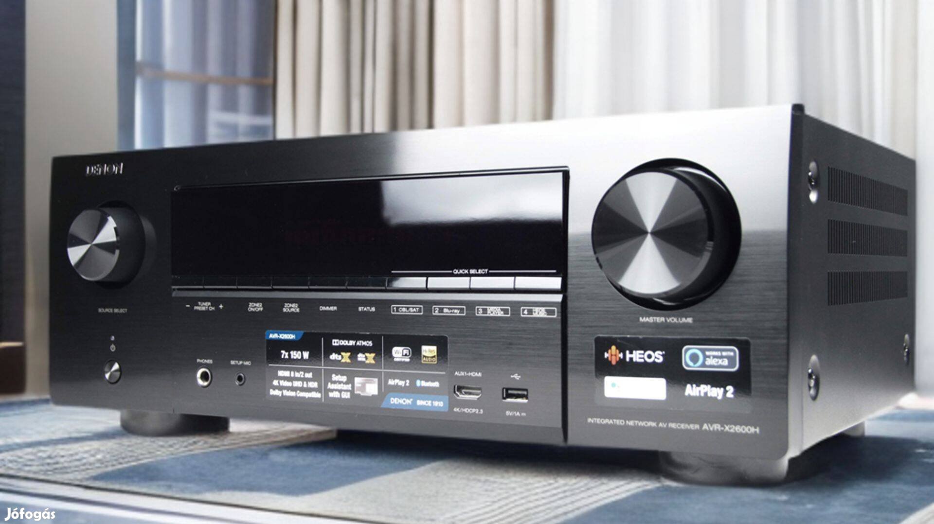 Denon AVR-X2600H (7.2) 4K, Atmos, HDR10, earc