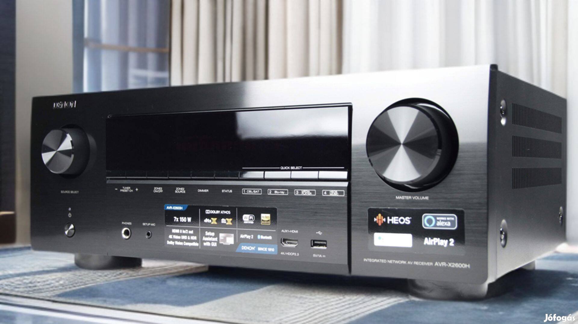 Denon AVR-X2600H (7.2) 4K, Atmos, HDR10, earc