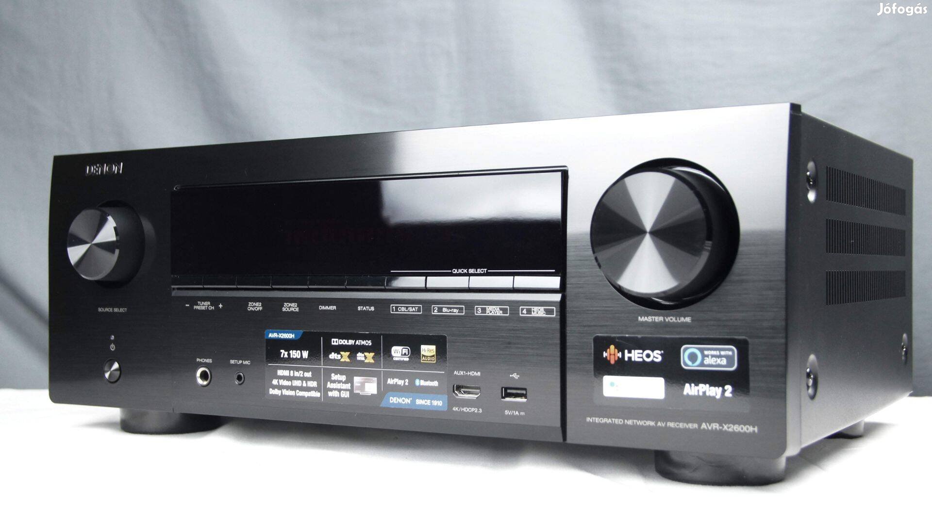 Denon AVR-X2600H (7.2) 4K, Atmos, HDR10, earc