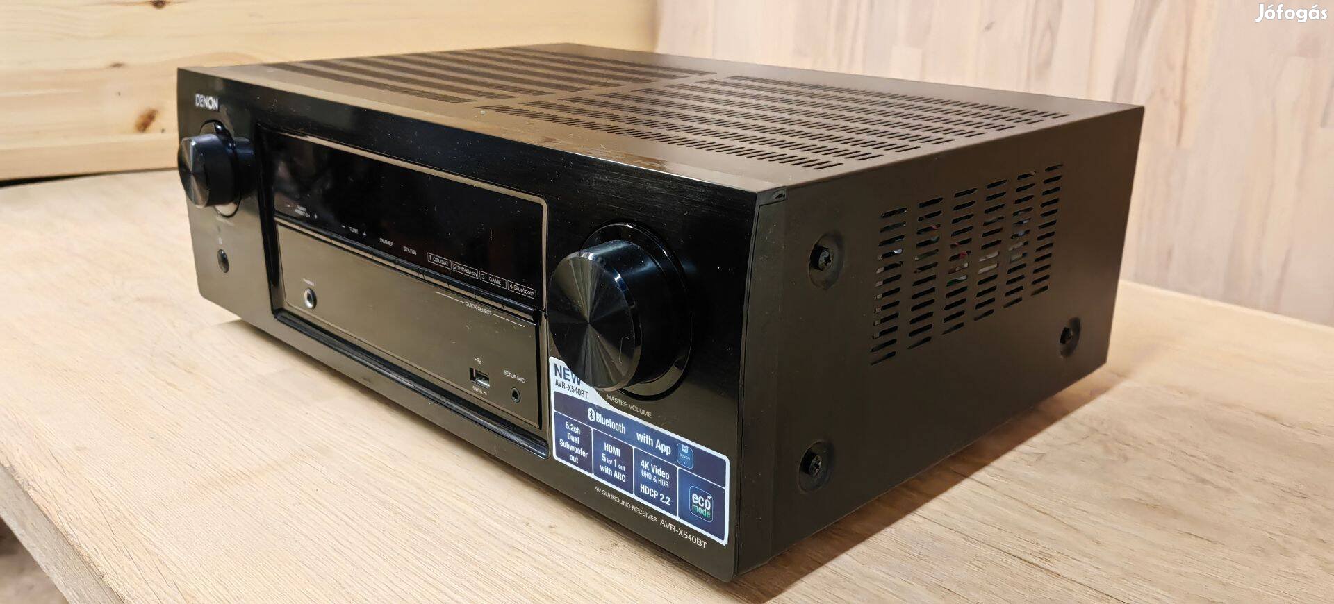 Denon AVR-X540BT Házimozi erősítő