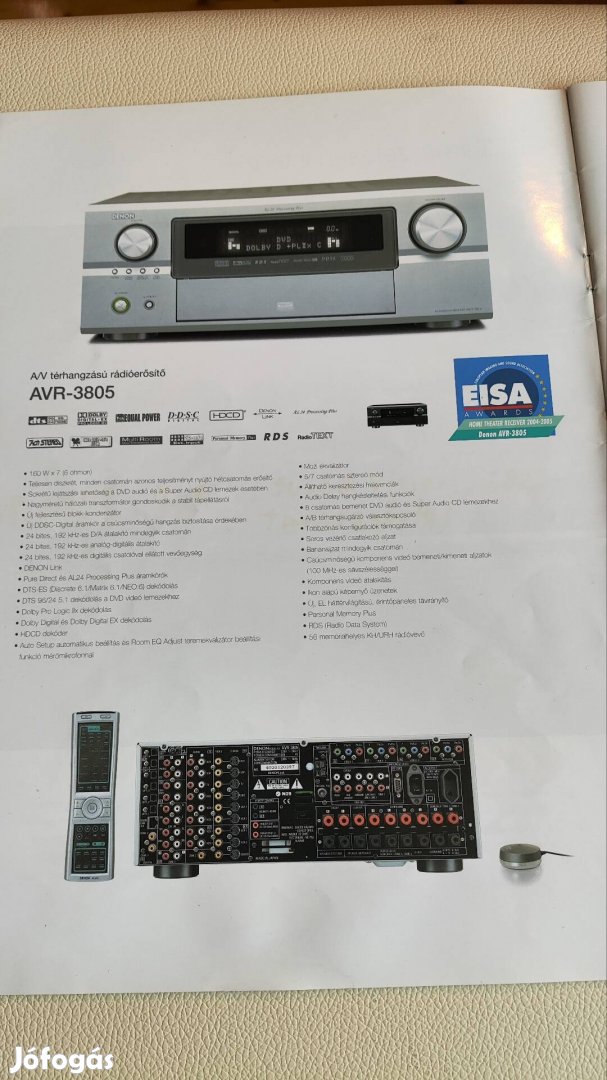 Denon AVR -3805 Házimozi erősítő eladó