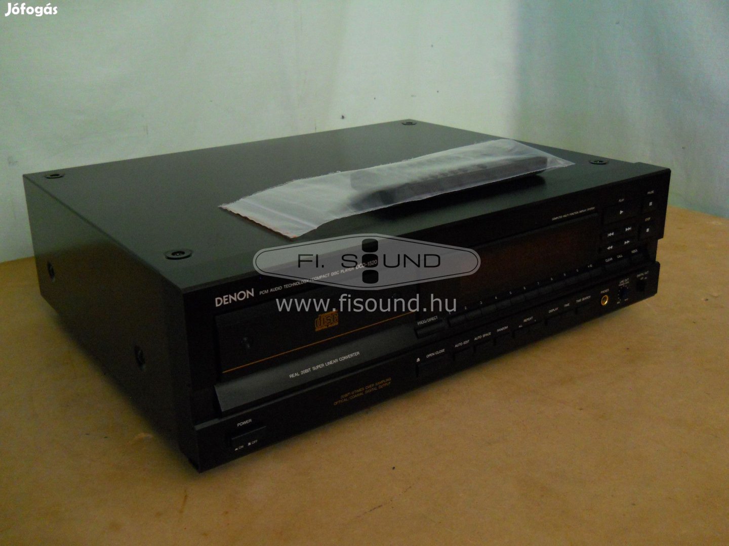 Denon DCD-1520 ,1 lemezes CD lejátszó gyári távirányítóval