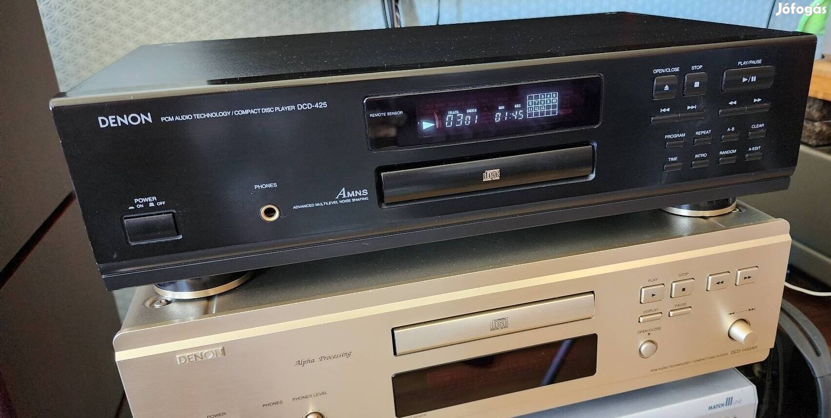 Denon DCD 425 cd lejatszó +új táv 