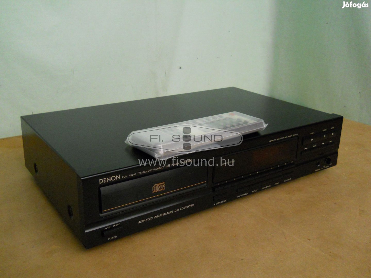 Denon DCD-580 ,1 lemezes CD lejátszó új távirányítóval