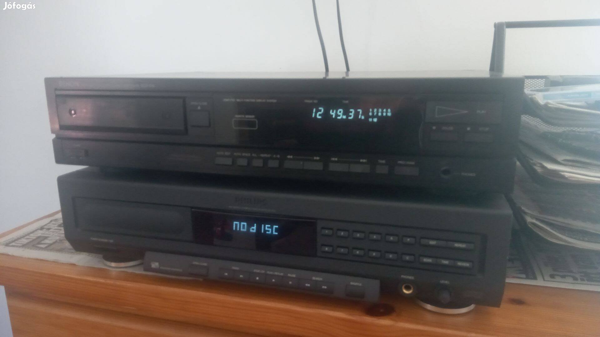 Denon DCD-610 és Philips CD 910