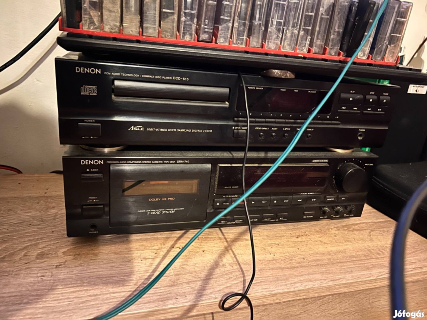 Denon DCD-615 / DRM 740 házimozi
