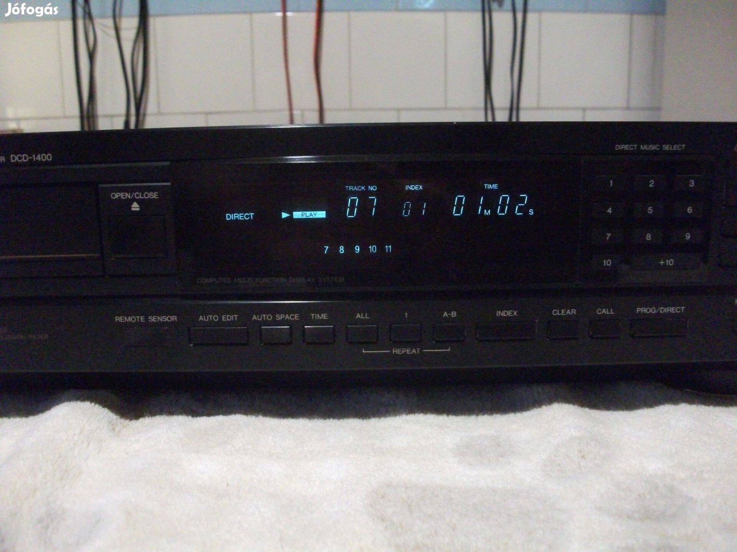 Denon DCD - 1400 CD lejátszó távval ( hibátlan működés )