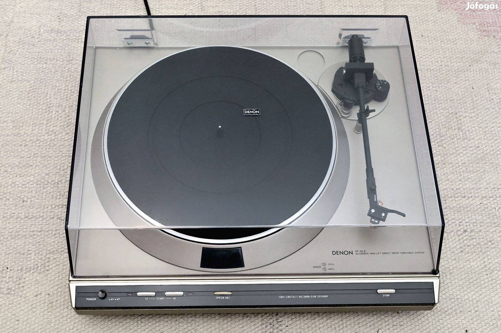 Denon DP-30L II. félautomata analóg lemezjátszó