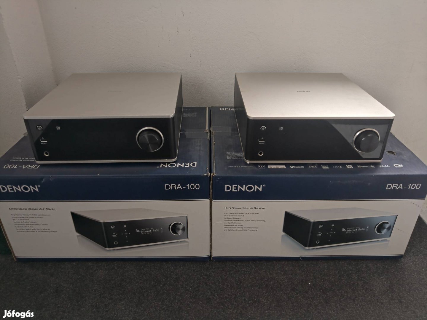 Denon DRA-100 2 db hibás Györgynek