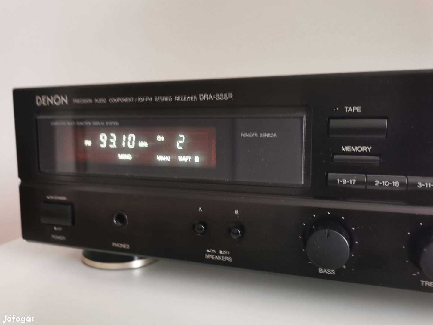 Denon DRA-335 Rádióerősítő 2X60 Watt